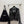 YSL 26s V-neck Ruffle Top Black Mesh 396988
