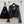 YSL 26s V-neck Ruffle Top Black Mesh 396988