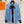 HM 2026 Chain Print Ribbon Shirt Blue Silk 408796