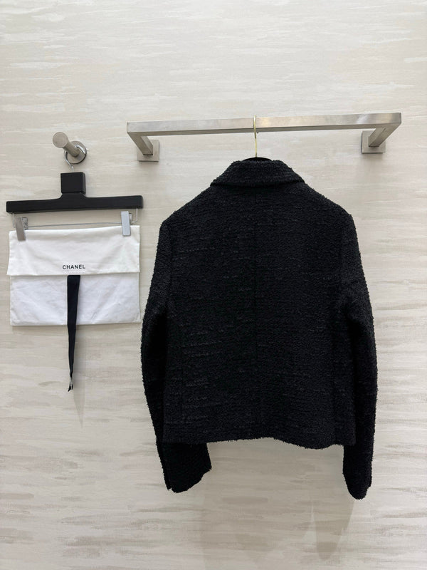 CC 26s Jacket in Black Tweed 414173