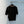 LV 25 Lace Stand-Up Collar Ribbon Short-Sleeved Shirt Black Wool Silk