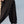 LV 25 Lace Stand-Up Collar Ribbon Short-Sleeved Shirt Black Wool Silk