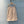 LV Designer Dress With Metal Logo Buttons Light Skirt Pink Cotton