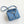CC Small Postman Hobo 25 Light Blue Denim