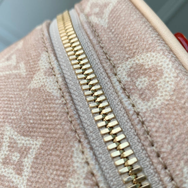 LV 2025 Nice Bag 20cm Beige Canvas 346583