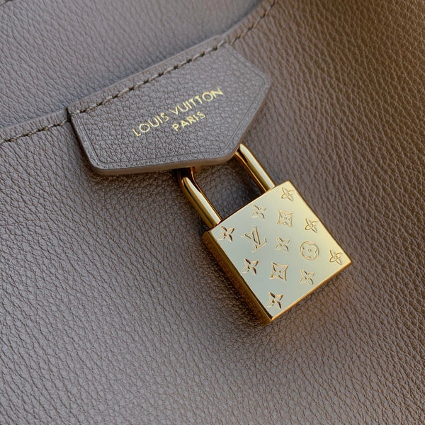 LV 2025 Vendome PM Bag Taupe Calfskin 347427