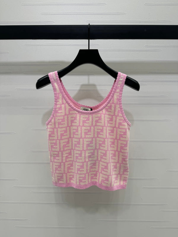 Fendi 25 Tank Top Polyester 233558