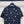 CD SS26 Embroidered Knit Polo Shirt Bird Rose Navy Blue Cashmere 351083