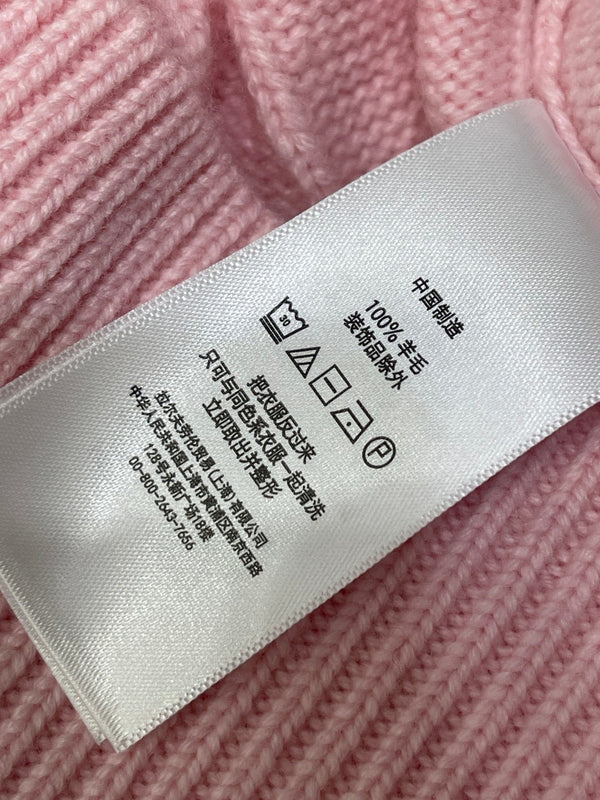 Ralph Lauren 26s Knit Crew Neck Long-Sleeve Cardigan Wool 423869