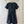 CD 25 Round Neck Raglan Sleeve Dress Black Polyester