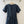 CD 25 Round Neck Raglan Sleeve Dress Black Polyester