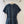 CD 25 Round Neck Raglan Sleeve Dress Black Polyester