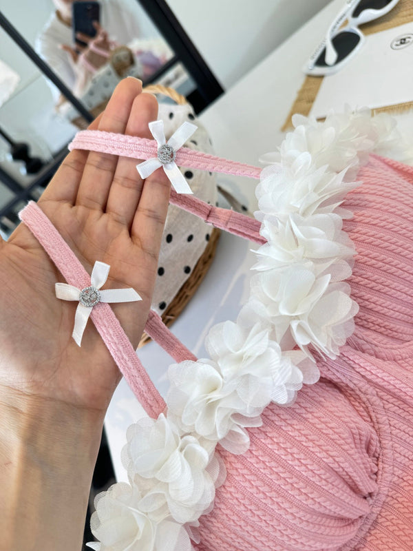Miu Miu Bikini Pink Cotton 185842