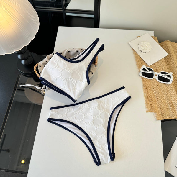 Gucci 26s Two-Piece White Cotton 184236