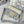 CD 30 Montaigne Freesia Card Holder 10cm White Grey Jacquard