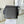 Pra 2M0513 Logo-Stamp Wallet 11cm Black lychee-grained cowhide