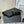 Pra 1MV204 Small Wallet Black Gold Tone Saffiano & Smooth Leather
