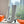 HM Lisa Long Boot 55mm Grey Cowhide 548772