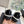 CC Casual Shoes Women's Low Top Black White Suede Cowhide Fur 548855