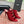 YSL 26ss Pointed High Heels Sandals 110 Dark Red Silk Leather 648787
