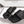 MM Flat Flip-Flops Black Cowhide 896509