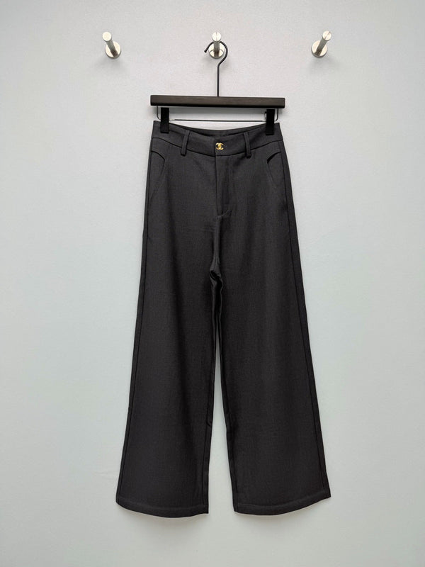 CC 26s High-Waisted Wide-Leg Pants Polyester 425196