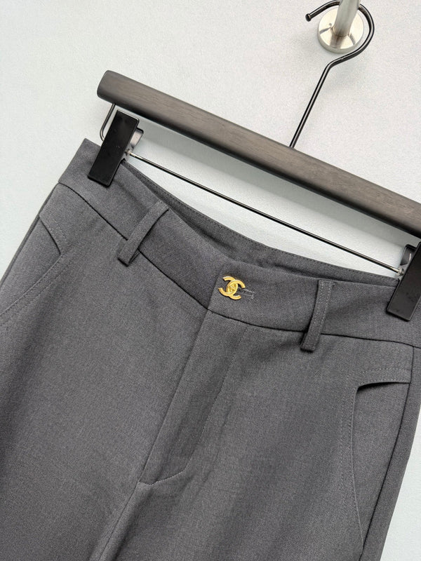 CC 26s High-Waisted Wide-Leg Pants Polyester 425196