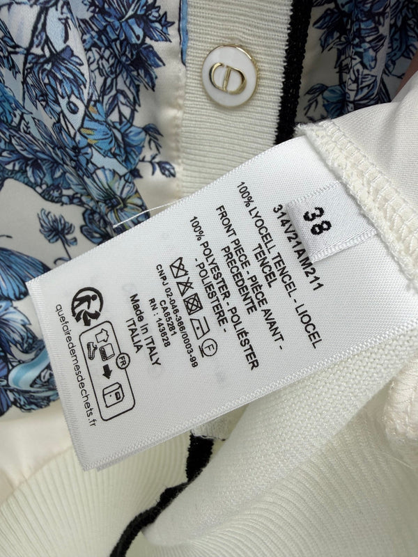 CD 26s Butterfly Floral Patchwork Cardigan Polyester 425176