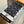 LV 25s Scarf 200cm Black Light Gray Cashmere 973132