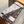 LV 25s Scarf 200cm Brown Light Gray Cashmere 973133