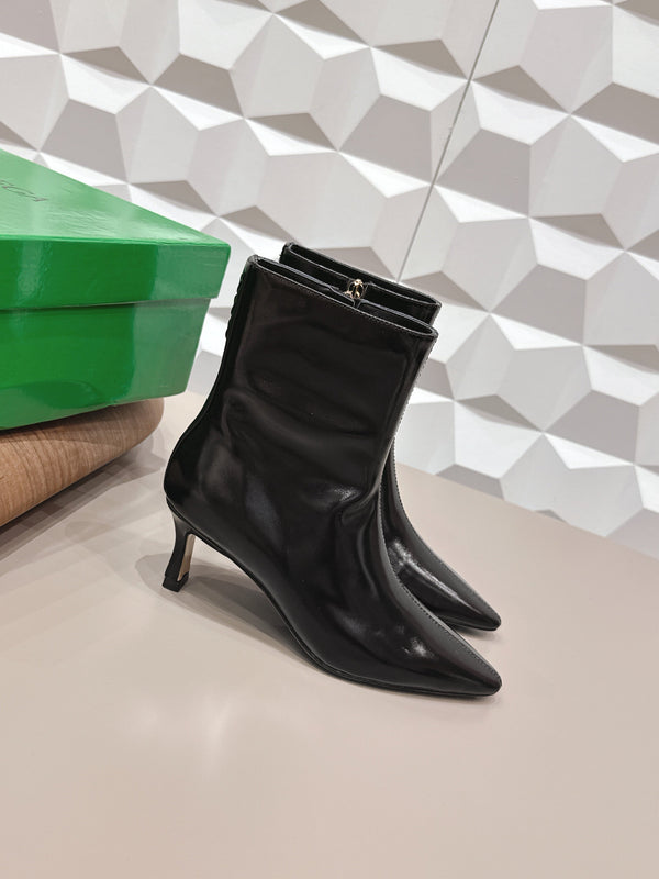 BV Sofia Ankle Boot 7cm Black Lambskin 613289