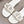 CD 26s Round-Toe Sandals 4.5cm White Calfskin 738236