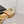 CC 26s Round-Toe Square-Heeled Sandals 7.5cm Gold Leather