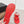 CC 26s Round-Toe Flip-Flops Red Suede 738036