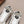 HM 26s Bouncing Sneakers White Kight Grey Nylon Suede