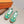 HM 26s Bouncing Sneakers Green Nylon Suede