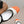 CC 26s Square-toe Ballet Flat White Orange Sheepskin Tweed 875989