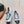 CC 26s Square-toe Ballet Flat Black Blue Sheepskin 875987
