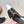 CC 26s Pointed-toe Slingback 9.5cm White Black Sheepskin 876257