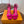 LV Swing Platform Sandal 8.5cm Hot Pink Satin 578754