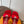 LV Swing Platform Sandal 8.5cm Red Satin 578756