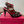 VT Studdy Pumps 95mm Black Red Leather 624357