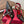 VT Studdy Pumps 95mm Black Red Leather 624357