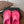 CC 26s Platform Flip-Flops Hot Pink Rubber 727521
