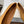 MM Split Toe Flat Heel Brown Textured Leather 890030