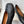 MM Split Toe Low Heel 3cm Black Textured Leather 890033