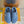 LV 25 Birkenstock Platform Slippers Blue Denim Wool 576213