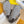 LV 25 Birkenstock Platform Slippers Gray Denim Wool 576214