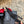 YSL Dakota Pumps 50mm Black Red Satin 637206