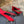 YSL Anne-Marie Slingback 8cm Red Satin 637214